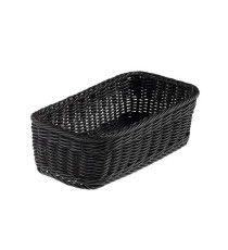 Cestino rettangolare Vanity - in PPL - 32,5x17,5x10 cm - nero - Leone Cestino rettangolare Vanity - in PPL - 32,5x17,5x10 cm - nero - Leone