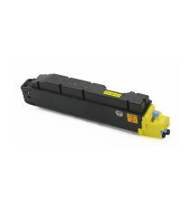 Toner CK-5515Y giallo compatibile 1T02ZLAUT0 per Triumph-Adler UTAX 357 Ci CK5515 + vaschetta - capacità 9.000 pagine