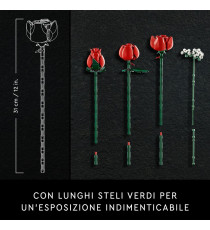 Lego The Botanical Collection - Bouquet di rose - Lego 10328 Crea un bellissimo mazzo di rose ANNI 18+