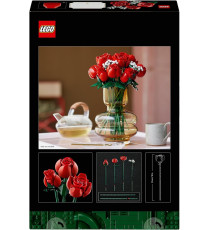Lego The Botanical Collection - Bouquet di rose - Lego 10328 Crea un bellissimo mazzo di rose ANNI 18+