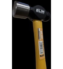 Martello a sfera professionale Blim BL0312 impugnatura in gomma antiscivolo testa in resistente acciaio forgiato peso di 340 gr Martello a sfera professionale Blim BL0312 impugnatura in gomma antiscivolo testa in resistente acciaio forgiato peso di 340 gr