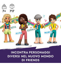 Lego Friends - Catamarano di salvataggio - Lego 41734 Barca Giocattolo con Figure di Animali e Sottomarino 717pz  Anni 7+
