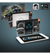 Lego Technic - Camion fuoristrada 4x4 Mercedes-Benz Zetros - Lego 42129 - INTROVABILE - App-Controlled Toy Truck 2129pz Anni 12+