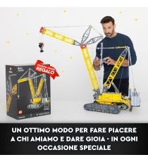 Lego Technic - Gru cingolata Liebherr LR 13000 - Lego 42146 - Veicolo da Cantiere Telecomandato con App Control 2883pz Anni 18+