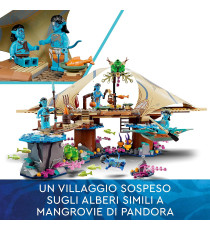 Lego Avatar - La casa corallina di Metkayina - Lego 75578 INTROVABILE Canoa e Minifigure di Neytiri e Tonowari 528pz Anni 9+