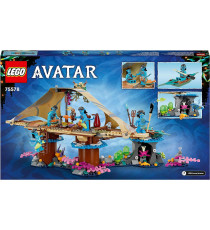 Lego Avatar - La casa corallina di Metkayina - Lego 75578 INTROVABILE Canoa e Minifigure di Neytiri e Tonowari 528pz Anni 9+