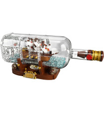 Lego Ideas - Nave in bottiglia - Lego 92177 INTROVABILE Ship in a Bottle 962pz Anni 12+