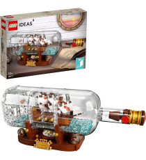 Lego Ideas - Nave in bottiglia - Lego 92177 INTROVABILE Ship in a Bottle 962pz Anni 12+
