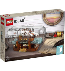 Lego Ideas - Nave in bottiglia - Lego 92177 INTROVABILE Ship in a Bottle 962pz Anni 12+