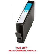Cartuccia 912XL ciano 3YL81AE con chip anti-firmware update compatibile Hp OFFICEJET 8012,8014,8015, PRO 8022,8024 825 pagine