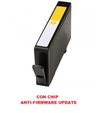 Cartuccia 912XL giallo 3YL83AE con chip anti-firmware update compatibile Hp OFFICEJET 8012,8014,8015, PRO 8022,8024 825 pagine