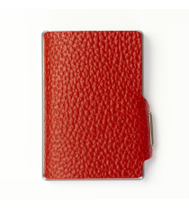 Porta tessere Mondraghi ONE RED,mini wallet in pelle con protezione RFID,fino a 9 cards + banconote Made in Italy Porta tessere Mondraghi ONE RED,mini wallet in pelle con protezione RFID,fino a 9 cards + banconote Made in Italy