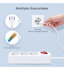 MULTIPRESA CIABATTA ELETTRICA SCHUKO 3 POSTI CON INTERRUTTORE GENERALE CAVO DA 1,5 METRI SPINA 16A 250V 3680W PROTEZIONE BAMBINI MULTIPRESA CIABATTA ELETTRICA SCHUKO 3 POSTI CON INTERRUTTORE GENERALE CAVO DA 1,5 METRI SPINA 16A 250V 3680W PROTEZIONE BAMBINI