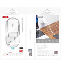 Pack Caricatore USB da muro 1 porta 2.1A XO L37 bianco con cavo MicroUSB - Ricarica Fast - USB 5A 2.1A - caricabatteria Pack Caricatore USB da muro 1 porta 2.1A XO L37 bianco con cavo MicroUSB - Ricarica Fast - USB 5A 2.1A - caricabatteria
