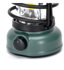 Lanterna da campeggio 311179 lampada dimmerabile con manopola a batterie 3AA,luce calda,250 lumen misura D100xH180mm