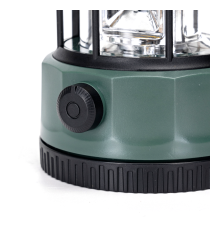 Lanterna da campeggio 311193 lampada dimmerabile con manopola e batterie ricaricabile,luce calda,200 lumen D101xH175mm