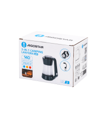 Lampada torcia da campeggio 311155 nera dimmerabile 3in1 a batteria 3AA,luce bianca,gialla,rossa 140 lumen illumina fino a 65mt Lampada torcia da campeggio 311155 nera dimmerabile 3in1 a batteria 3AA,luce bianca,gialla,rossa 140 lumen illumina fino a 65mt