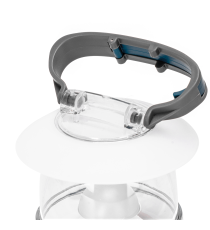 Lanterna da campeggio 311728 lampada a batterie 4AA,luce fredda,55 lumen misura D107xH170mm