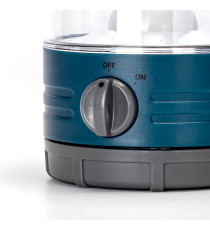 Lanterna da campeggio 311728 lampada a batterie 4AA,luce fredda,55 lumen misura D107xH170mm