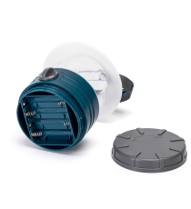 Lanterna da campeggio 311728 lampada a batterie 4AA,luce fredda,55 lumen misura D107xH170mm