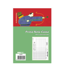 Blocco prima nota cassa - 50/50 fogli autoricalcanti - 14,8 x 23cm - Edipro
