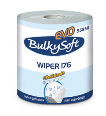 Bobina asciugatutto Classic - 2 veli - 26 cm x 176 mt - diametro 26 cm - 18 gr - microgoffrata - bianco - BulkySoft Bobina asciugatutto Classic - 2 veli - 26 cm x 176 mt - diametro 26 cm - 18 gr - microgoffrata - bianco - BulkySoft