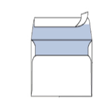 Busta Mailpack - senza finestra - strip adesivo - 12 x 18 cm - 80 gr - bianco - Blasetti - conf. 25 pezzi