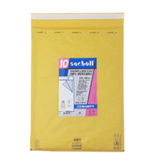 Busta imbottita Sacboll - K (37 x 55 cm) - carta - avana - Blasetti - conf. 10 pezzi