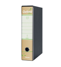 Registratore Oxford Green G85 - dorso 8 cm - protocollo 23x33 cm - avana - Esselte