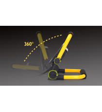 Faro led portatile 20W 1850 lumen 6500K Luce fredda IP44 con supporto misura L220*W185*H223mm - orientabile a 360 gradi AIGOSTAR