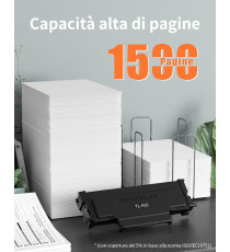 Pantum TL-410 BK nero toner originale per Pantum P3010D,P3300DN,M6700D,M7100DN,M6800FDW,M7200FD TL410 capacità 1.500 pagine