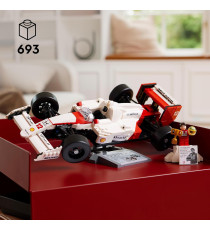 Lego Icons - McLaren MP4/4 e Ayrton Senna - Lego 10330 Replica Iconica Monoposto F1 693pz ANNI 18+