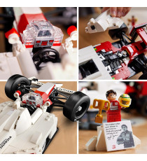 Lego Icons - McLaren MP4/4 e Ayrton Senna - Lego 10330 Replica Iconica Monoposto F1 693pz ANNI 18+