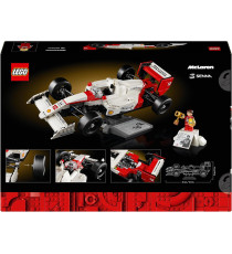 Lego Icons - McLaren MP4/4 e Ayrton Senna - Lego 10330 Replica Iconica Monoposto F1 693pz ANNI 18+