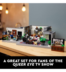 Lego Icons - Queer Eye - Loft dei Fab Five - Lego 10291 INTROVABILE Unisciti ai Fab 5 per uno splendido progetto 974pz ANNI 18+
