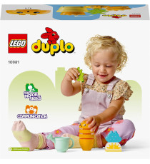Lego Duplo - Una carota che cresce - LEGO 10981 Gioco Impilabile di Verdura e Accessori 11pz Anni 1.5+