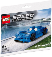 Lego Speed Champions - McLaren Elva - LEGO 30343 - RARO - LEGO Racers Polybag Set 85pz Anni 6+