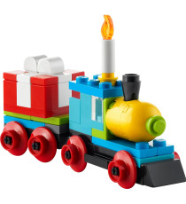 Lego Creator - Treno del compleanno - Lego 30642 -RARO- Polybag Creator Birthday Train Set 58pz Anni 6+