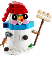 Lego Creator - Pupazzo di neve - Lego 30645 -RARO- Polybag Creator Set 78pz Anni 6+