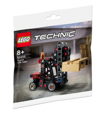 Lego Technic - Carrello elevatore con pallet - LEGO 30655 - RARO - Polybag Technic 78pz Anni 8+