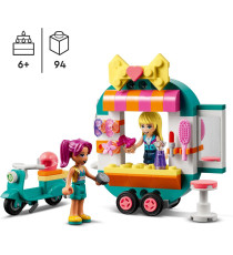 Lego Friends - Boutique di moda mobile - Lego 41719 -RARO- Moda Mobile, con Motorino Elettrico, Parrucchiere 94pz  Anni 6+