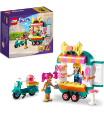 Lego Friends - Boutique di moda mobile - Lego 41719 -RARO- Moda Mobile, con Motorino Elettrico, Parrucchiere 94pz  Anni 6+
