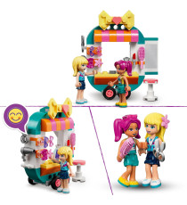 Lego Friends - Boutique di moda mobile - Lego 41719 -RARO- Moda Mobile, con Motorino Elettrico, Parrucchiere 94pz  Anni 6+