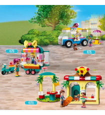 Lego Friends - Boutique di moda mobile - Lego 41719 -RARO- Moda Mobile, con Motorino Elettrico, Parrucchiere 94pz  Anni 6+