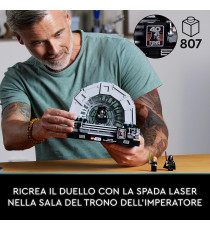 LEGO Star Wars - Diorama Sala del trono dell’imperatore - Lego 75352 Set Duello Spade Laser 807pz Anni 18+ LEGO Star Wars - Diorama Sala del trono dell’imperatore - Lego 75352 Set Duello Spade Laser 807pz Anni 18+