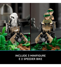 LEGO Star Wars - Diorama Inseguimento con lo speeder su Endor - Lego 75353 Speeder su Endor con Luke Skywalker 608pz Anni 18+ LEGO Star Wars - Diorama Inseguimento con lo speeder su Endor - Lego 75353 Speeder su Endor con Luke Skywalker 608pz Anni 18+