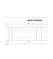 Blocco buoni consegna - 100 x 176 mm - 100 fg - DU161420000 - Data Ufficio Blocco buoni consegna - 100 x 176 mm - 100 fg - DU161420000 - Data Ufficio