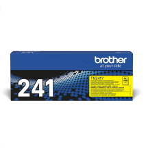 Brother TN241Y giallo toner originale per Brother HL3140 HL3150 HL3170 DCP9020 TN-241 capacità 1.400 pagine