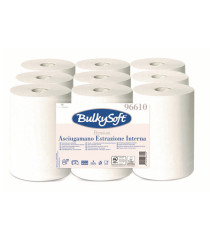 Asciugamani in rotolo Premium - Mini - 2 veli - goffratura micro - 19 gr - diametro 13 cm - 21,5 cm x 60 mt - bianco - B Asciugamani in rotolo Premium - Mini - 2 veli - goffratura micro - 19 gr - diametro 13 cm - 21,5 cm x 60 mt - bianco - B