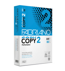 Carta fotocopie Copy 2 - A4 - 80 gr - bianco - Fabriano - conf. 500 fogli Carta fotocopie Copy 2 - A4 - 80 gr - bianco - Fabriano - conf. 500 fogli